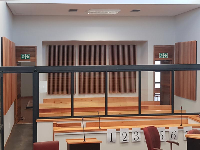 Live Timber Slatted Acoustic Panels